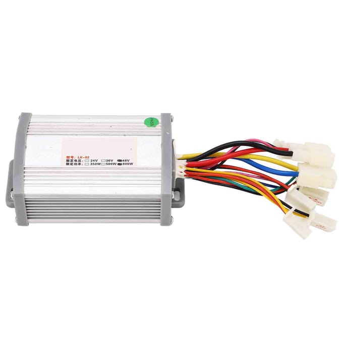 48V 800W Elektrische Fiets Geborstelde Controller Lithium Batterij Fiets Retrofitting Controller Onderdelen white