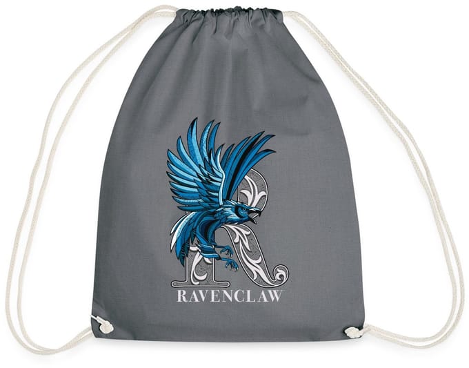 Harry Potter Ravenclaw Coat of Arms Monochrome Gymtas