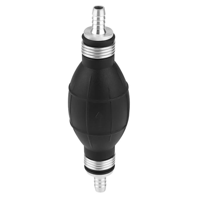 Rubberen Brandstofoverdracht Vacuüm Brandstofleiding Handmatige Aanzuigpomp Accessoire (12 mm)