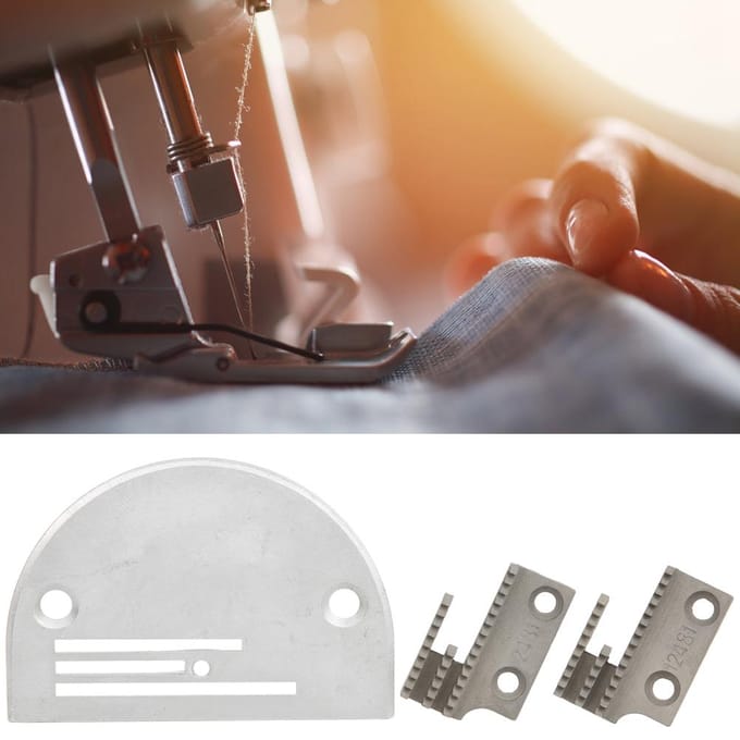 Naaldplaat Type B Transporteur Naaimachine Accessoire voor Lockstitch Machine gray