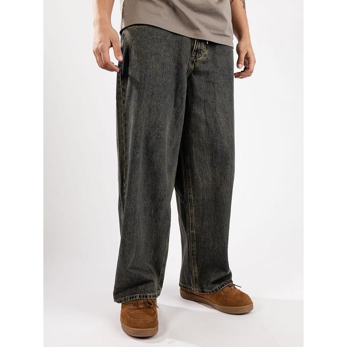 Empyre Sk8 Ultra Wide Jeans blauw
