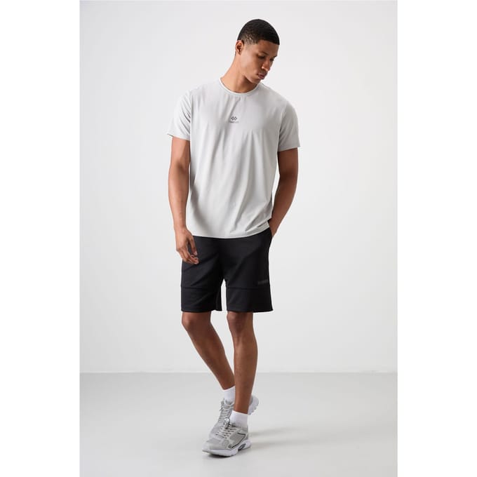Heren Effen Sweatshorts
