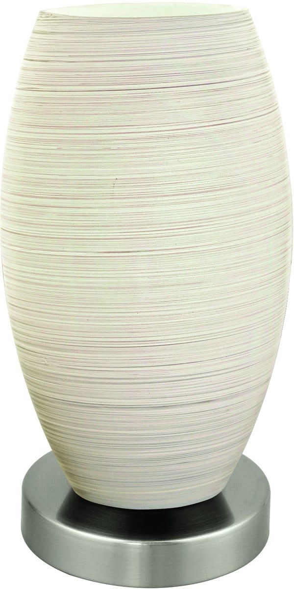 EGLO Batista 3 Tafellamp - E27 - 12 cm - Nikkelmat