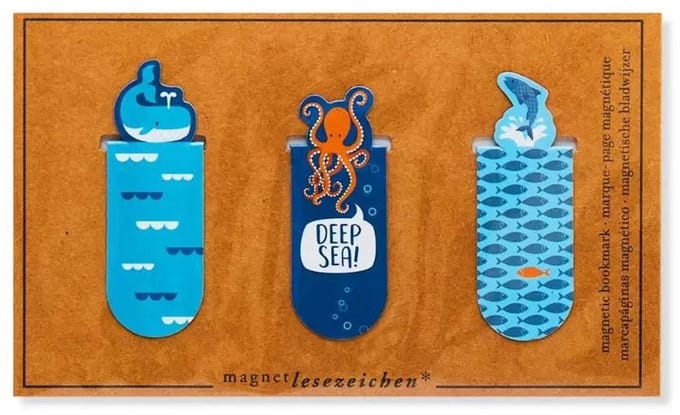 Magnetische Boekenlegger Diepzee - Boekenlegger