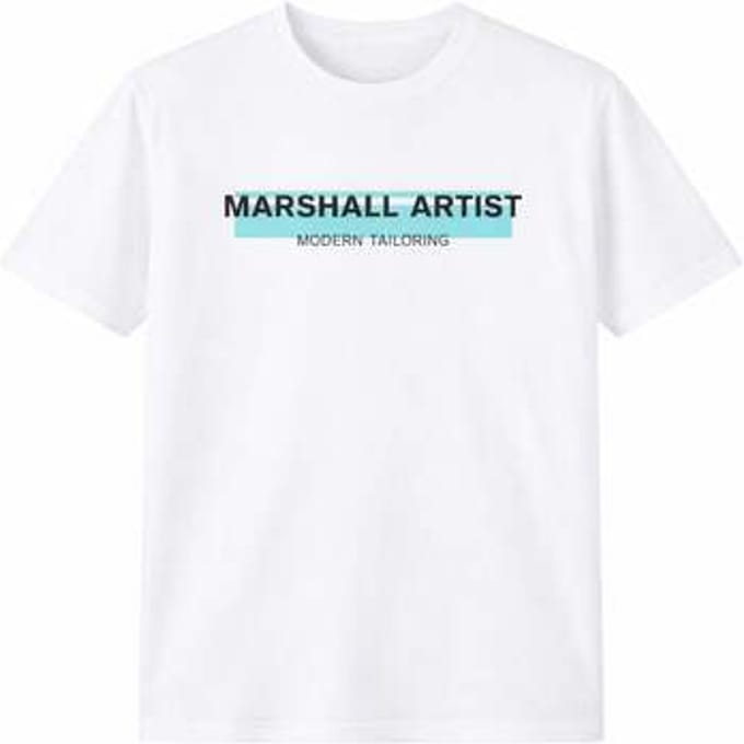 T-shirt Marshall Artist Seafield Logo T-Shirt White