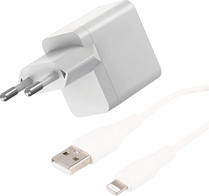 Oplader + Kabel 2 Meter - Geschikt voor Apple iPad - Snellader - 12W