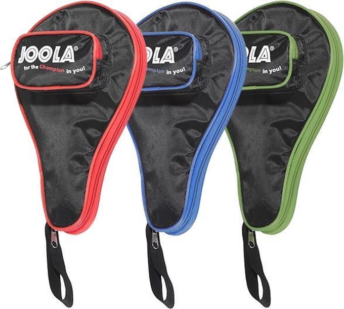 Joola pocket tas tafeltennisbat Rood – met balvak – nylon
