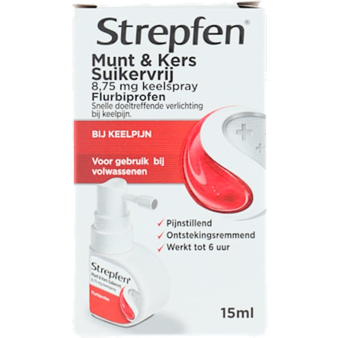 Strepfen Keelspray 8,75mg - 1 x 15 ml