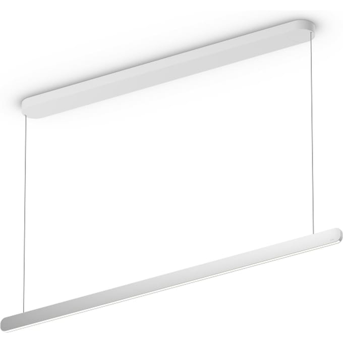 Occhio - Mito linear volo 140 Hanglamp - zilver mat - variabel - met Occhio Air - table/wide
