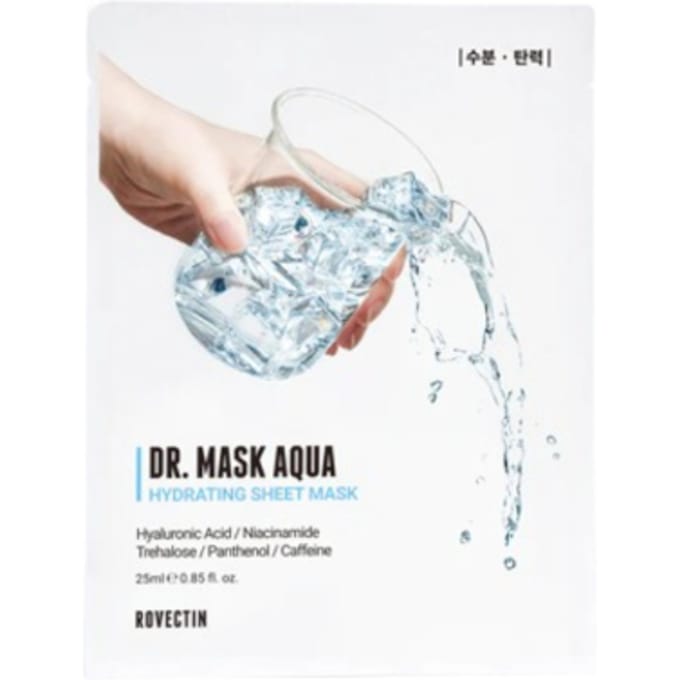 ROVECTIN - Dr. Mask Sheet - 3 Types 2024 Version - Aqua