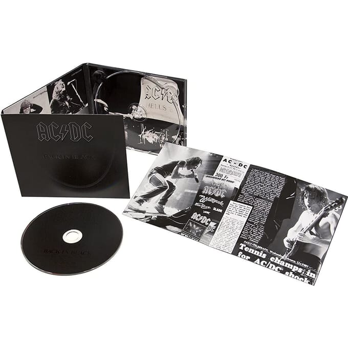 AC/DC CD - Back in Black - voor Geen - standaard