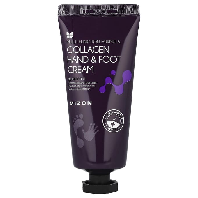 Mizon, Multifunctionele Formule, Collageen Hand- en Voetcrème, 100 ml (100 ml) black