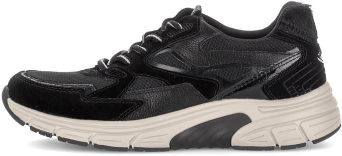 Schoenen dames Gabor Rollingsoft Mesh/Velour Kombi
