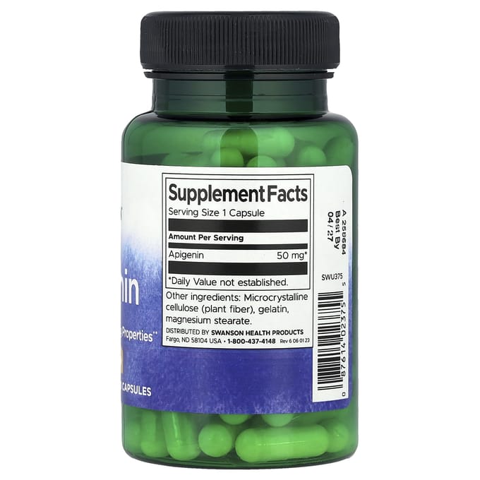 Apigenine, 50 mg, 90 capsules