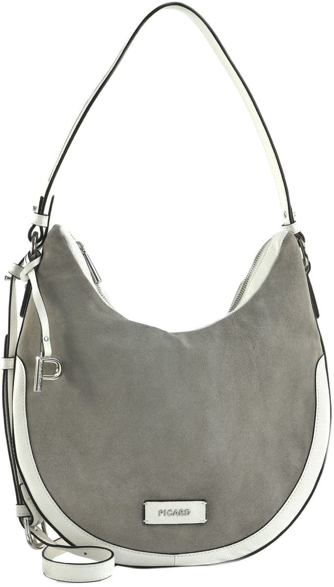 PICARD schoudertas Highlands Handbag WhiteLilyk grijs