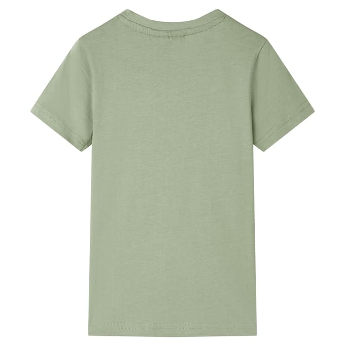 vidaXL - Kindershirt - 116 - lichtkakikleurig