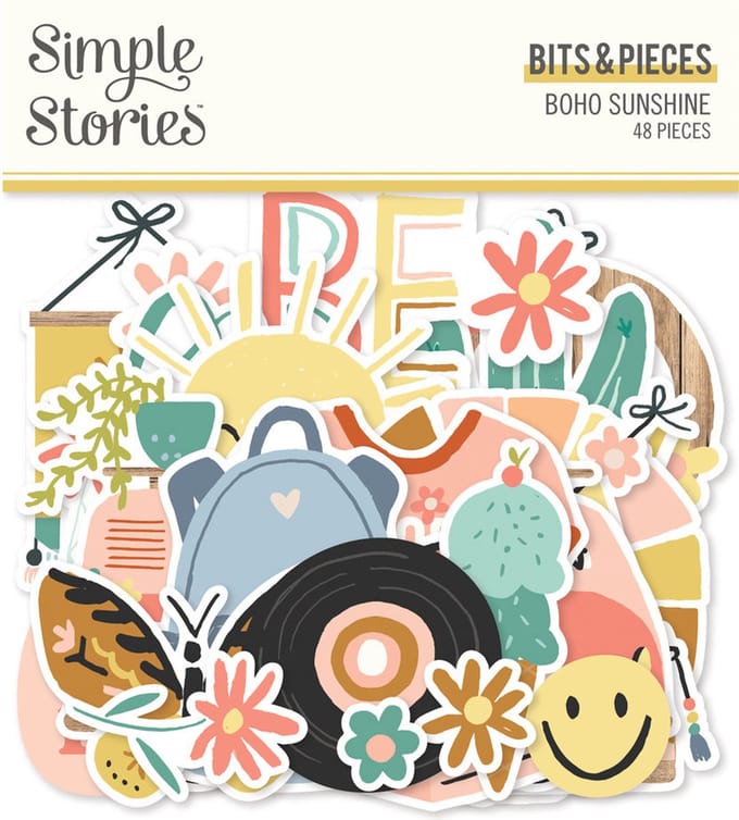 Simple Stories - Boho Sunshine Bits & Pieces (19917)