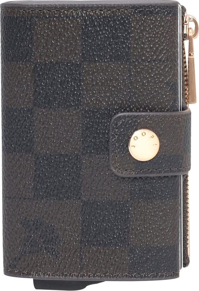 JOOP! Portemonnee Cortina Piazza C-Four E-Cage Seal Brown Donkerbruin