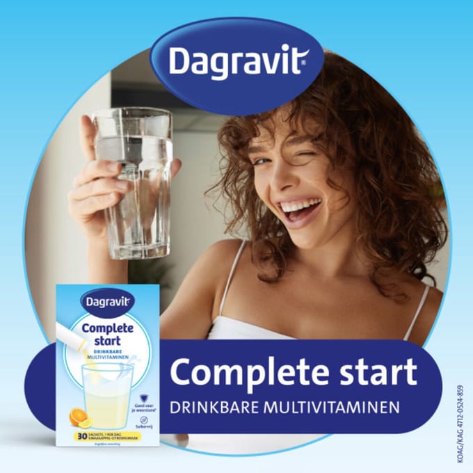 Dagravit Complete Start Poeder - 2 x 30 stuks - Voordeelverpakking