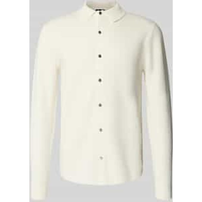 Gebreid jack met knoopsluiting