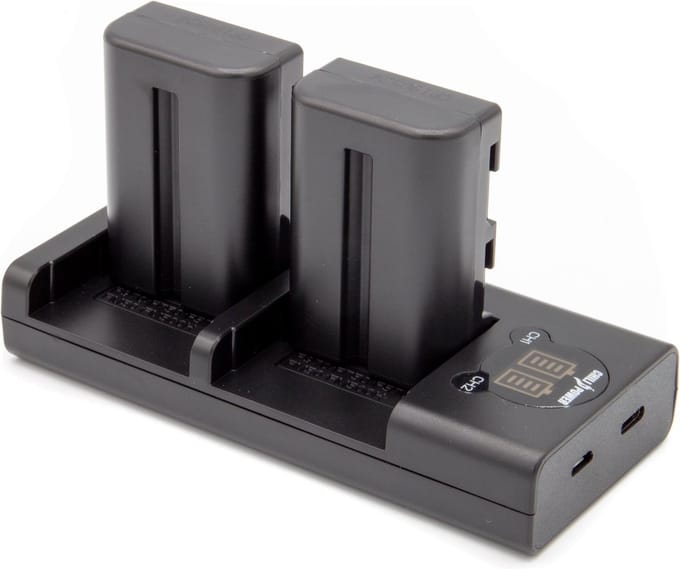 ChiliPower NP-FM500H Sony USB Duo Kit - Camera accu set