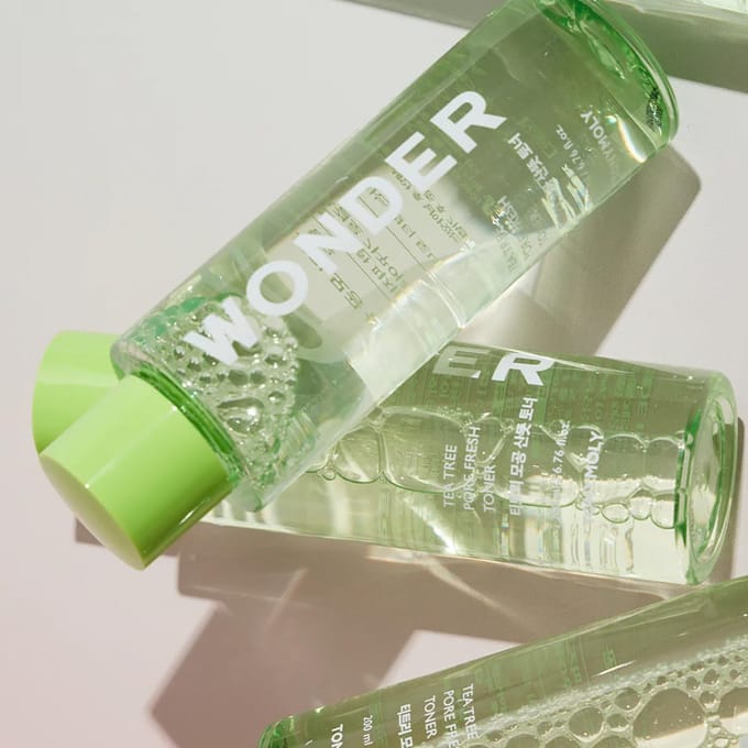 TONYMOLY Wonder Tea Tree Pore Fresh Toner 200ml beige