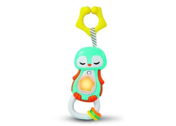 Clementoni Interactieve Rammelaar Pinguïn Interactief speelgoed Grijp- en bijtspeelgoed