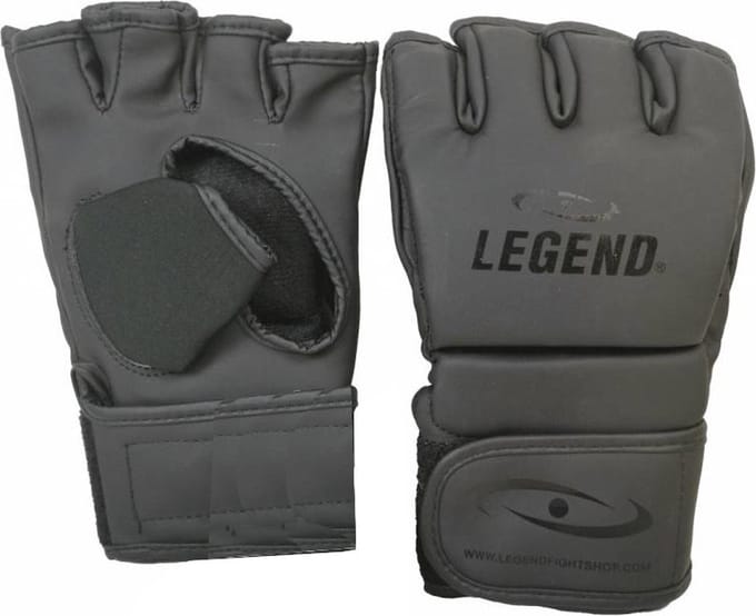 Legend Sports Mma-handschoenen Legend Flow Matzwart Maat M
