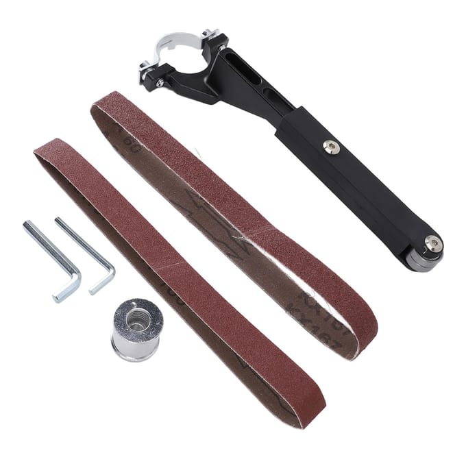 Adaptateur de ponceuse à bande pour meuleuse d'angle, accessoire de polisseuse pour ponceuse à bande pour modèle 100