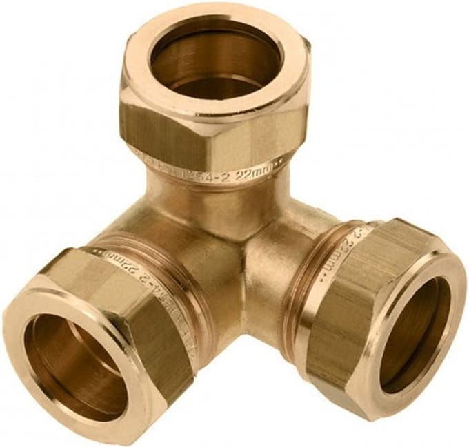 BONFIX 82760 Hoek T-stuk 15 x 15 x 15 mm vertind