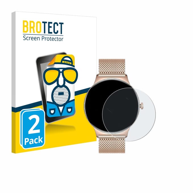 BROTECT - Screenprotector voor LIGE FV12 1.43" - Folie Beschermfolie matte 2 Stuks