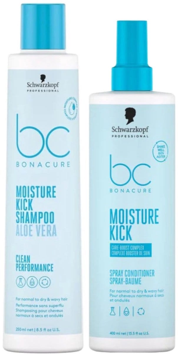 Schwarzkopf - BC Moisture Kick Care Spray Set - 250+200ml