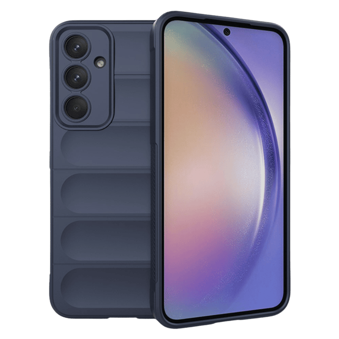 Comfycase Samsung Galaxy A55 Cushion Case Blauw