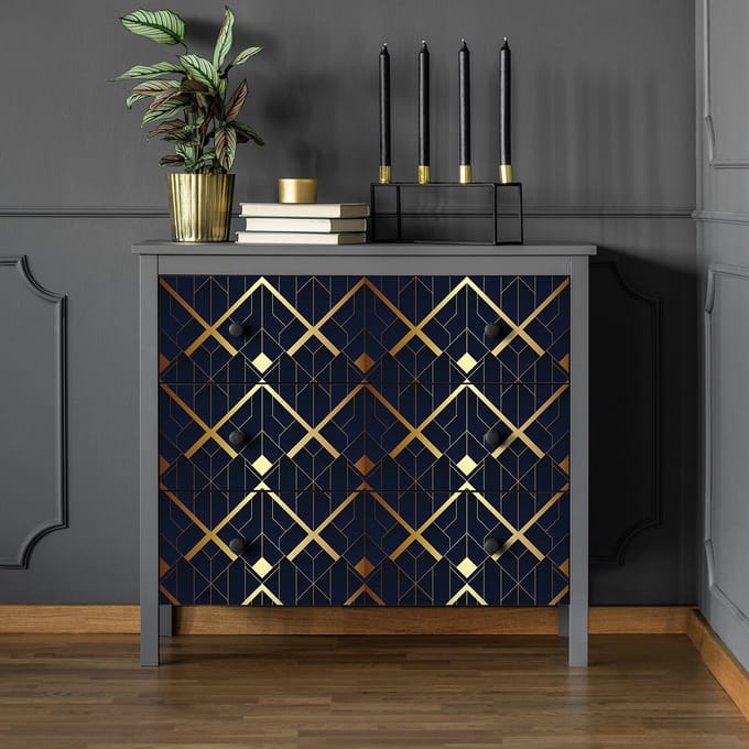 Scandinavische meubelsticker Emerik 40 x 60 cm