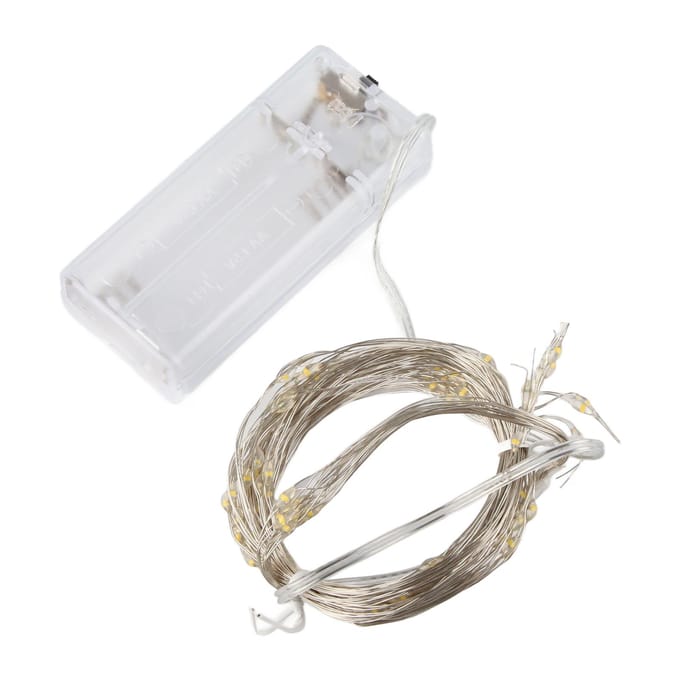 Kerstcadeau doos Verlichte Decoraties Valentijnsdag Driedelige Set white