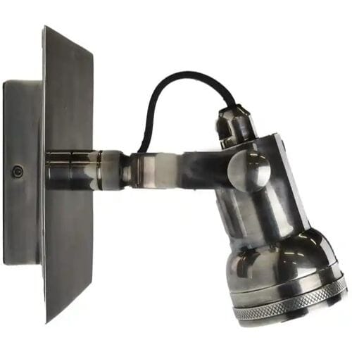 KS Verlichting Opbouwspot Indigo Mini Antiek Zilver