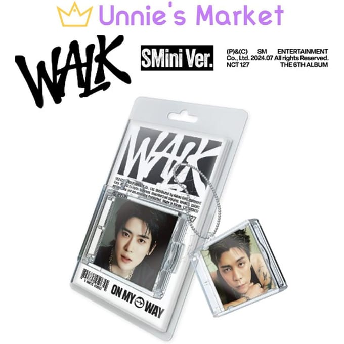 NCT 127 - WALK 6e Album (Smini Ver.) Random 1ea gray
