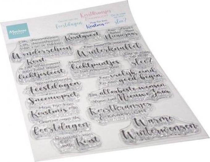 Clear Stamp, Sprankelende Feestdagen, CS1169