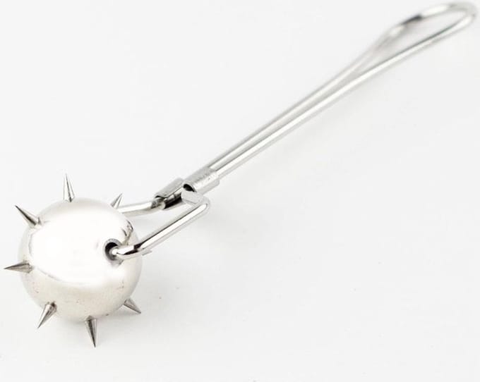 Bondage bal Pinwheel met 1 wieltje