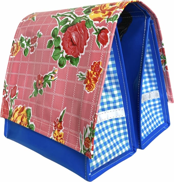 Du Baj Mexi Kidz - Dubbele Kinderfietstas - 18 l - Rosedal Pink