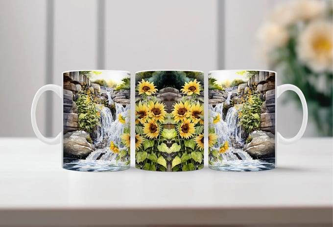 Auqarel koffiemok Waterval 4
