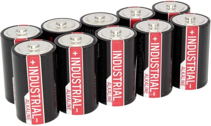 Ansmann Industriële alkalinebatterijen mono D LR20 10 stuks 1504-0000