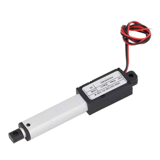 Elektrische Micro Lineaire Actuator Telescopische Mini Kleine Bewegingsactuator 150N 50mm Slag DC24V 4mms