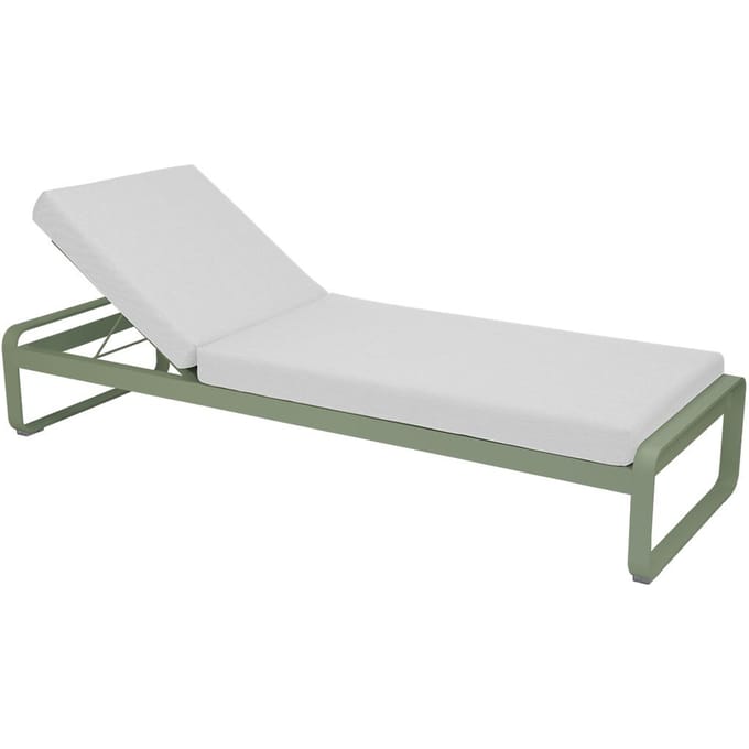 Fermob BELLEVIE Komfort - Ligbed - 82 cactus mat - 81 witgrijs