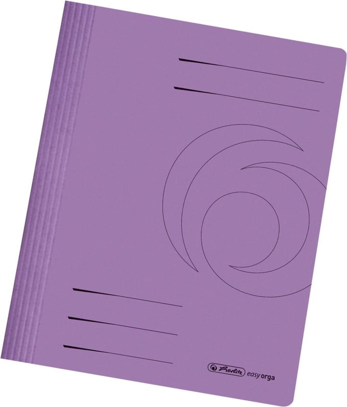 Herlitz 10902559 map Karton Violet A4