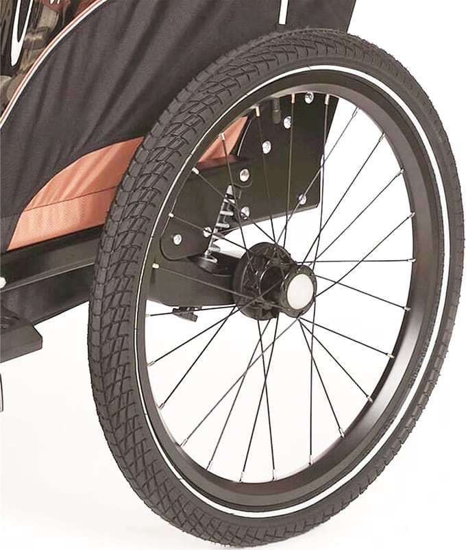 Bobike Zijwiel Links kids trailer