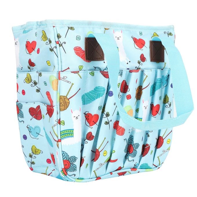 Opbergtas Multifunctioneel Oxford Doek Cilindrisch Wollen Diversen Organizer Zakje Klein Schaap white