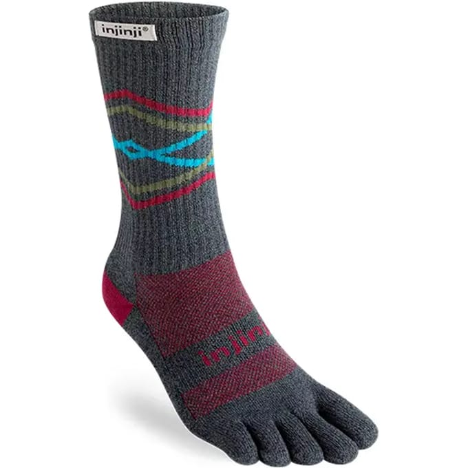 INJINJI | Trail Midweight Crew Peak (Maat - S) | Teensokken