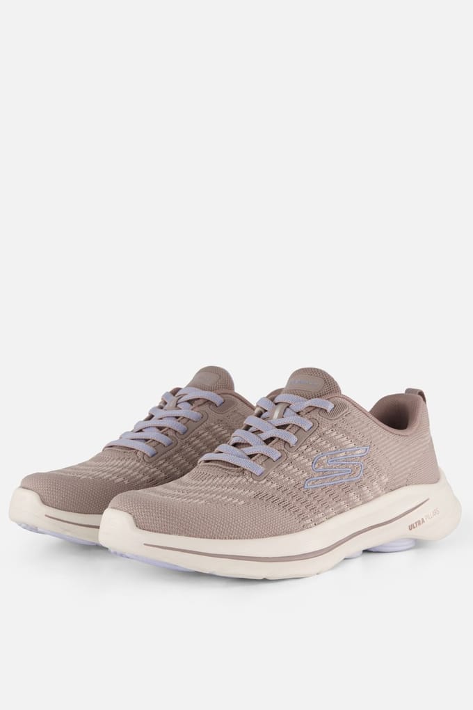 Skechers Skechers Go Walk Britt Sneakers taupe Textiel