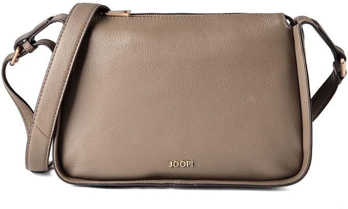 Joop! Lipari Crossbody tas Leder 25 cm - Dames - taupe